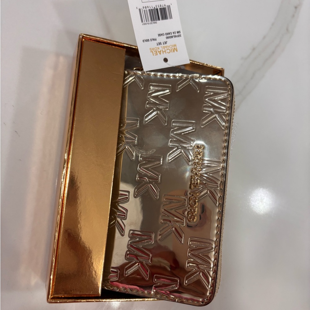 Michael Kors Metallic Silver Wallet